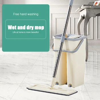 Cleaning Flat Mop Cloth With Bucket Lazy 360 Rotating Magic Mop With Squeezing Floor Cleaner Mop Free Hand Mop With Bucket
Cleaning Flat Mop Cloth With Bucket Lazy 360 Rotating Magic Mop With Squeezing Floor Cleaner Mop Free Hand Mop With Bucket