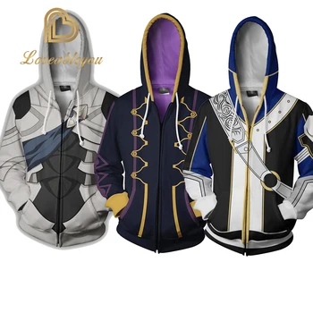 Men Women Fire Emblem Robin Costume Hoodie 3D Printed Colin Cosplay Sweatshirt Zip Aqua Azura Spring Jacket Coat
Men Women Fire Emblem Robin Costume Hoodie 3D Printed Colin Cosplay Sweatshirt Zip Aqua Azura Spring Jacket Coat