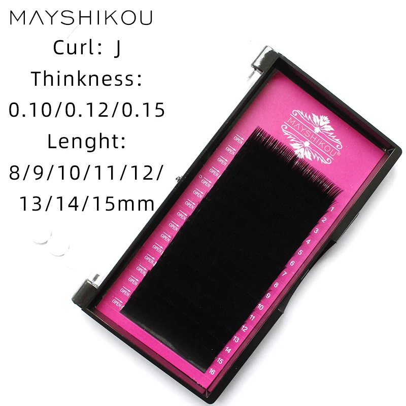 MAYSHIKOU 16lines/Tray False Eyelashes Individual Eyelash-Extension Soft Natural Long Synthetic Hair Faux Mink lashes
MAYSHIKOU 16lines/Tray False Eyelashes Individual Eyelash-Extension Soft Natural Long Synthetic Hair Faux Mink lashes