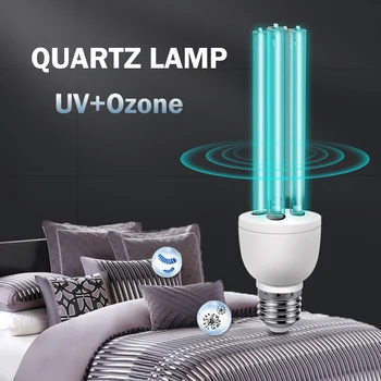25W UV Lamp Sterilizer E27 Ultraviolet Quartz Lamp UVC Disinfection UV Ozone Sterilizer Germicidal Light 110V 220V Germs Killer
25W UV Lamp Sterilizer E27 Ultraviolet Quartz Lamp UVC Disinfection UV Ozone Sterilizer Germicidal Light 110V 220V Germs Killer