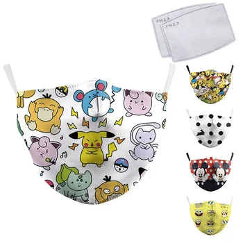 Cartoon Mask Totoro Print Face Masks Cute Reusable Pink Unicorn Masks Fabric Protective PM2.5 Washable Masks Proof Haze
Cartoon Mask Totoro Print Face Masks Cute Reusable Pink Unicorn Masks Fabric Protective PM2.5 Washable Masks Proof Haze