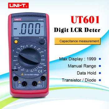 UNI-T UT601 Digital Capacitance rel meter Ohmmeters Capacitor Resistor w/Diode & Continuity Buzzer
UNI-T UT601 Digital Capacitance rel meter Ohmmeters Capacitor Resistor w/Diode & Continuity Buzzer