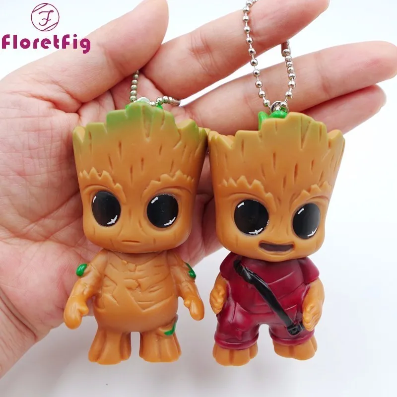 Guardians Baby Groot Keychain 2 Styles Baby Groot Baby Groot Flowerpot Key Pendants Bag Pendants Anime Groot Keychain 
Guardians Baby Groot Keychain 2 Styles Baby Groot Baby Groot Flowerpot Key Pendants Bag Pendants Anime Groot Keychain