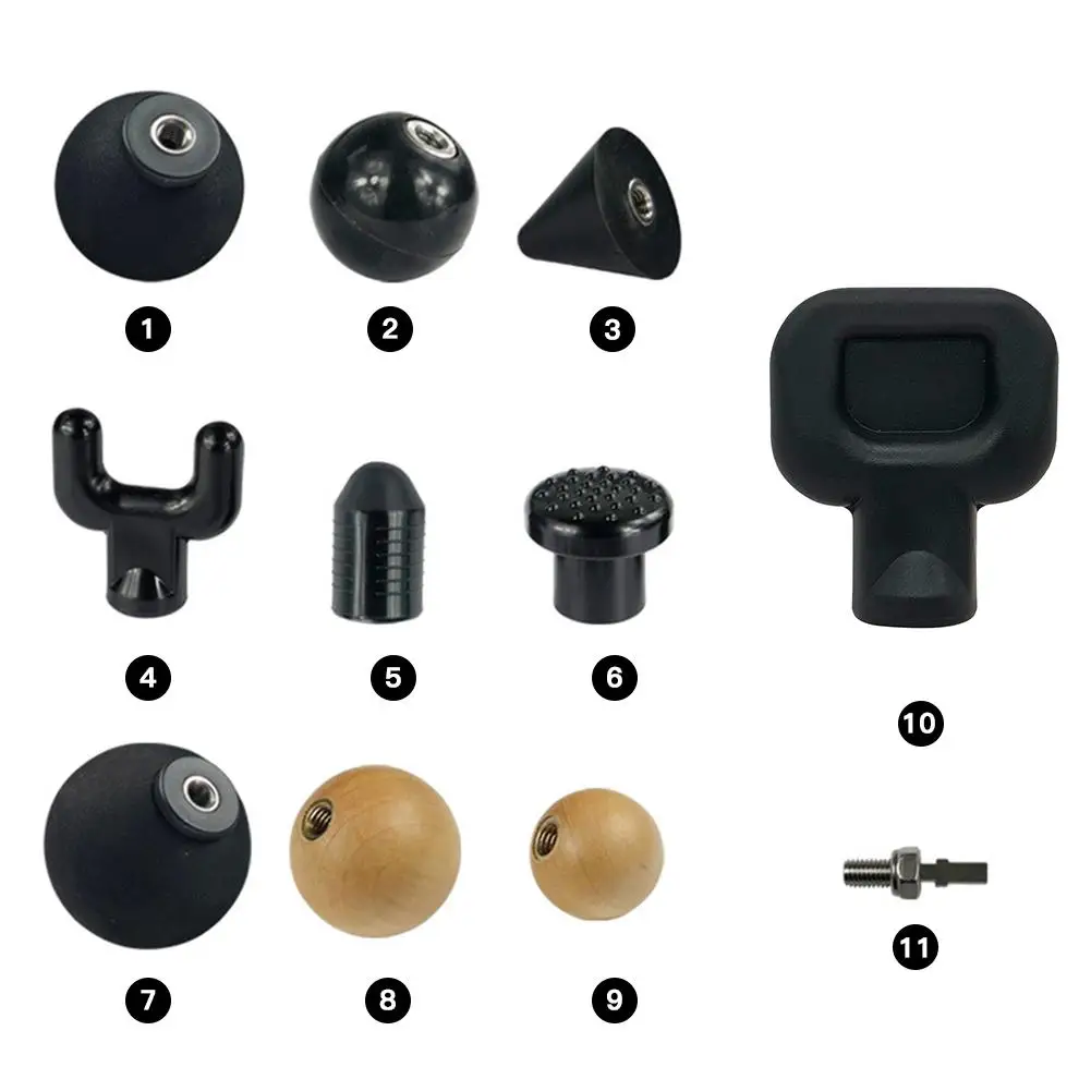 Massage Head Collection Replaceable Percussion Instrument Deep Massage Gun Puzzle Tip Set Body Muscle Massage gun accessories
Massage Head Collection Replaceable Percussion Instrument Deep Massage Gun Puzzle Tip Set Body Muscle Massage gun accessories