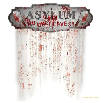 Halloween props creative curtain Holloween Creative Decoration Asylum Bloody Doorway Curtain Props For Horror Decorations Scene 
Halloween props creative curtain Holloween Creative Decoration Asylum Bloody Doorway Curtain Props For Horror Decorations Scene