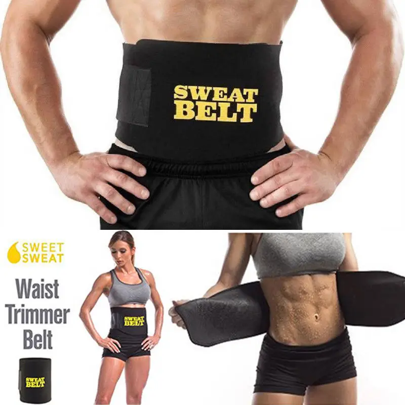 Person - Waist Trainer Belt Women/Men Body Shaper Suit Sweat Belt Premium