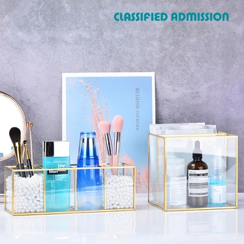 Multiple Grid Glass Make Up Organizer Nordic Style Multifunctional Transparent Cosmetic Jewelry Container Home Storage Box
Multiple Grid Glass Make Up Organizer Nordic Style Multifunctional Transparent Cosmetic Jewelry Container Home Storage Box