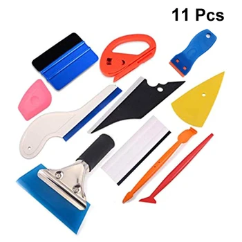 11 in 1 Carbon Fiber Stick Squeegee Cutter Vinyl Wrap Car Tools Set Auto Window Tint Tool Film Sticker Wrapping Scraper A30
11 in 1 Carbon Fiber Stick Squeegee Cutter Vinyl Wrap Car Tools Set Auto Window Tint Tool Film Sticker Wrapping Scraper A30