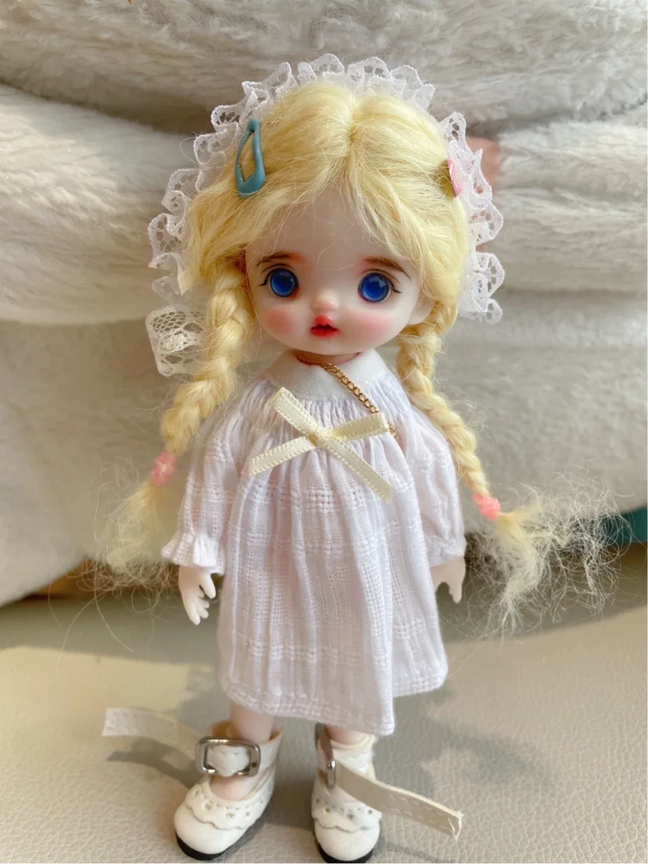 16CM BJD Mini Dolls Movable Joint Princess Makeup Beautiful Fashion Full Set 17CM 1/8 Doll for Girl Cute Child Toy Gift Birthday
16CM BJD Mini Dolls Movable Joint Princess Makeup Beautiful Fashion Full Set 17CM 1/8 Doll for Girl Cute Child Toy Gift Birthday