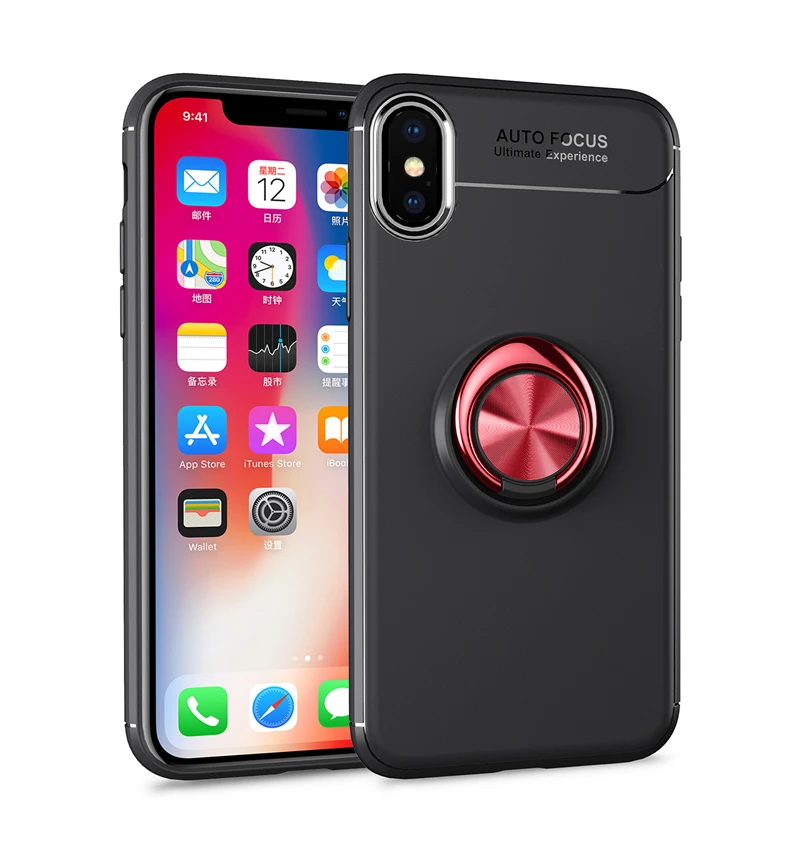 iphone x 金属指环支架壳 (28)