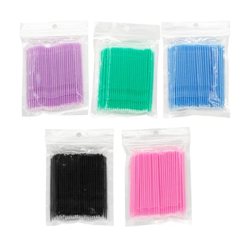 100PCS Durable Disposable Micro Eyelash Brushes Individual Lash Removing Tools Swab Applicators Mini brushes Makeup Tools
100PCS Durable Disposable Micro Eyelash Brushes Individual Lash Removing Tools Swab Applicators Mini brushes Makeup Tools