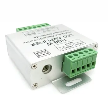 CLAITE DC12-24V 24A 4 Channels LED RGBW Amplifier Data Signal Repeater Console Controller Circuit for Strip Light Power Constant
CLAITE DC12-24V 24A 4 Channels LED RGBW Amplifier Data Signal Repeater Console Controller Circuit for Strip Light Power Constant