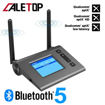 CALETOP Bluetooth 5.0 Transmitter Receiver CSR8675 Aptx HD LL Bluetooth Wireless Adapter 3.5mm AUX SPDIF RCA Adapter for TV PC
CALETOP Bluetooth 5.0 Transmitter Receiver CSR8675 Aptx HD LL Bluetooth Wireless Adapter 3.5mm AUX SPDIF RCA Adapter for TV PC