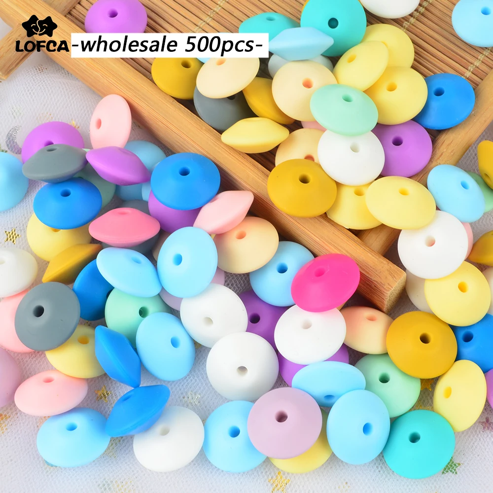 Wholesale 500pcs/lot Lentil Beads Silicone BPA Free 12mm & 15mm Silicone Jewelry Teething DIY Necklace Pacifier Chain Accessory
Wholesale 500pcs/lot Lentil Beads Silicone BPA Free 12mm & 15mm Silicone Jewelry Teething DIY Necklace Pacifier Chain Accessory