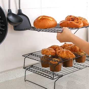3 Layers Stackable Cake Cooling Rack Metal Cake Biscuits Bread Cookie Cooling Rack Net Mat Baking Tray Kitchen Accessories
3 Layers Stackable Cake Cooling Rack Metal Cake Biscuits Bread Cookie Cooling Rack Net Mat Baking Tray Kitchen Accessories