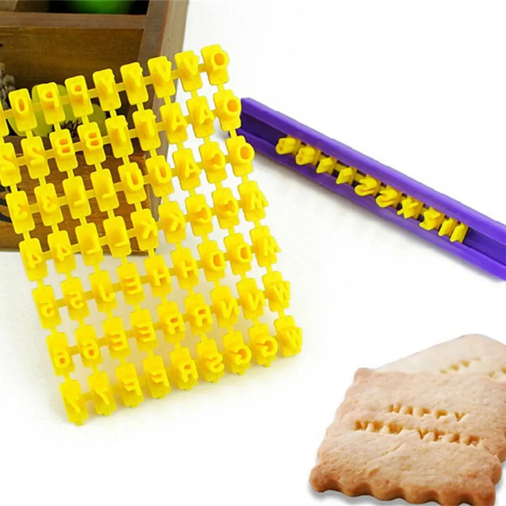 1 Set 26 English Letter Cookie Mold Printing Symbol Stamp Biscuit Cookie Cutter Cake Fondant Mold DIY Baking Tools
1 Set 26 English Letter Cookie Mold Printing Symbol Stamp Biscuit Cookie Cutter Cake Fondant Mold DIY Baking Tools