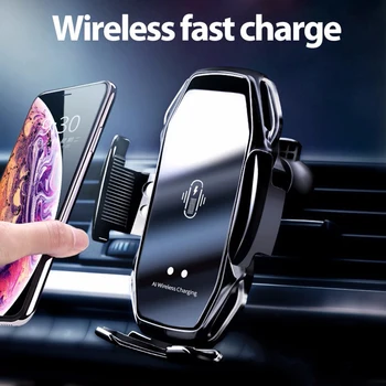 FLOVEME Qi Automatic Car Wireless Charger Car Phone Holder Fast Charging Phone Stand For iPhone Samsung Xiaomi Car Mount Holder
FLOVEME Qi Automatic Car Wireless Charger Car Phone Holder Fast Charging Phone Stand For iPhone Samsung Xiaomi Car Mount Holder