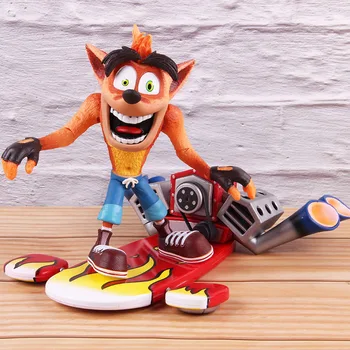 NECA Crash Bandicoot With Jet Board Deluxe Figure PVC Action Figure Collectible Model Toy Gift for Kids 
NECA Crash Bandicoot With Jet Board Deluxe Figure PVC Action Figure Collectible Model Toy Gift for Kids