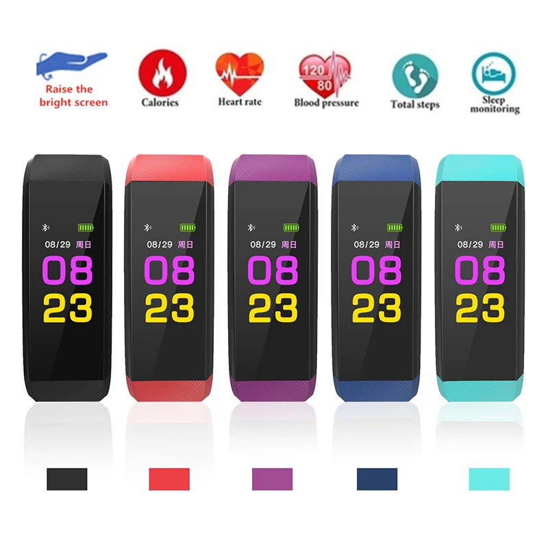 115 plus Smart Bracelet Watch Fitness Bluetooth clock pressure measurement men sport SmartWatch Wristband strap for Android
115 plus Smart Bracelet Watch Fitness Bluetooth clock pressure measurement men sport SmartWatch Wristband strap for Android