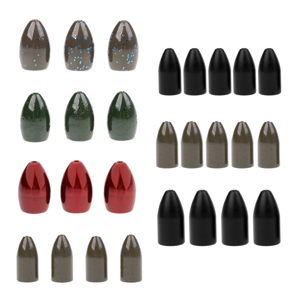 2-6Pcs/set Fishing Tungsten Weights Bullet Shape Sinkers Flipping/Worm Weights 5.3g-28g Fishing Lures Accessories
2-6Pcs/set Fishing Tungsten Weights Bullet Shape Sinkers Flipping/Worm Weights 5.3g-28g Fishing Lures Accessories