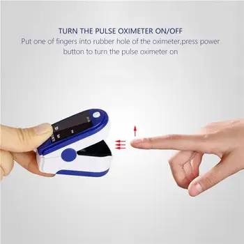 Fingertip Pulse Oximeter New Home Blood Oxygen Saturation Monitor ABS PC Low Power Consumption Automatic Standby Or Sleep
Fingertip Pulse Oximeter New Home Blood Oxygen Saturation Monitor ABS PC Low Power Consumption Automatic Standby Or Sleep