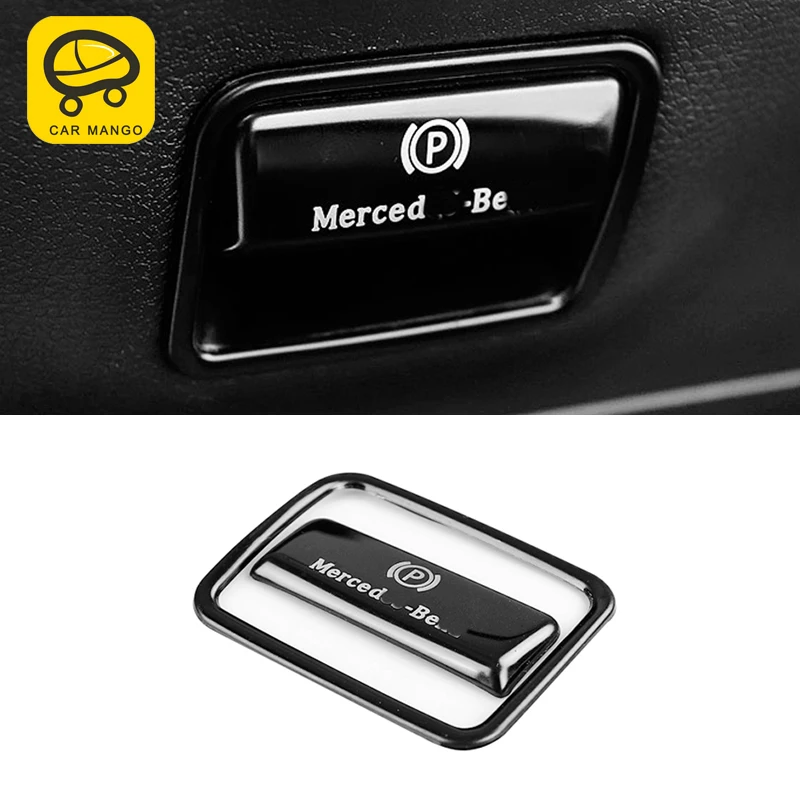CarManGo for Mercedes benz A class GLA CLA w176 auto Electronic handbrake frame frame trim cover sticker accessories
CarManGo for Mercedes benz A class GLA CLA w176 auto Electronic handbrake frame frame trim cover sticker accessories