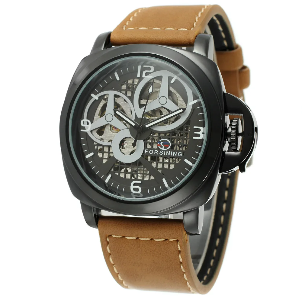 Forsining Automatic Machine Movement Large Dial Men Fashion Casual Europe And America Hollow out Automatic Machine Watch
Forsining Automatic Machine Movement Large Dial Men Fashion Casual Europe And America Hollow out Automatic Machine Watch