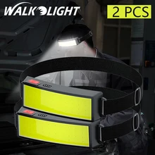 2PCS COB LED Headlamp with Built-in Battery Super Powerful Flashlight USB Rechargeable Head Lamp Torch 5 Lighting Mode WorkLight
2PCS COB LED Headlamp with Built-in Battery Super Powerful Flashlight USB Rechargeable Head Lamp Torch 5 Lighting Mode WorkLight