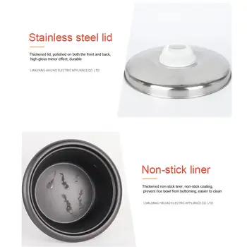 Meiyun Cook Soup Heating Food Steamed Dumplings Office Kitchen Mini Rice Cooker Electric Cooker Heating Lunch Box Portable
Meiyun Cook Soup Heating Food Steamed Dumplings Office Kitchen Mini Rice Cooker Electric Cooker Heating Lunch Box Portable