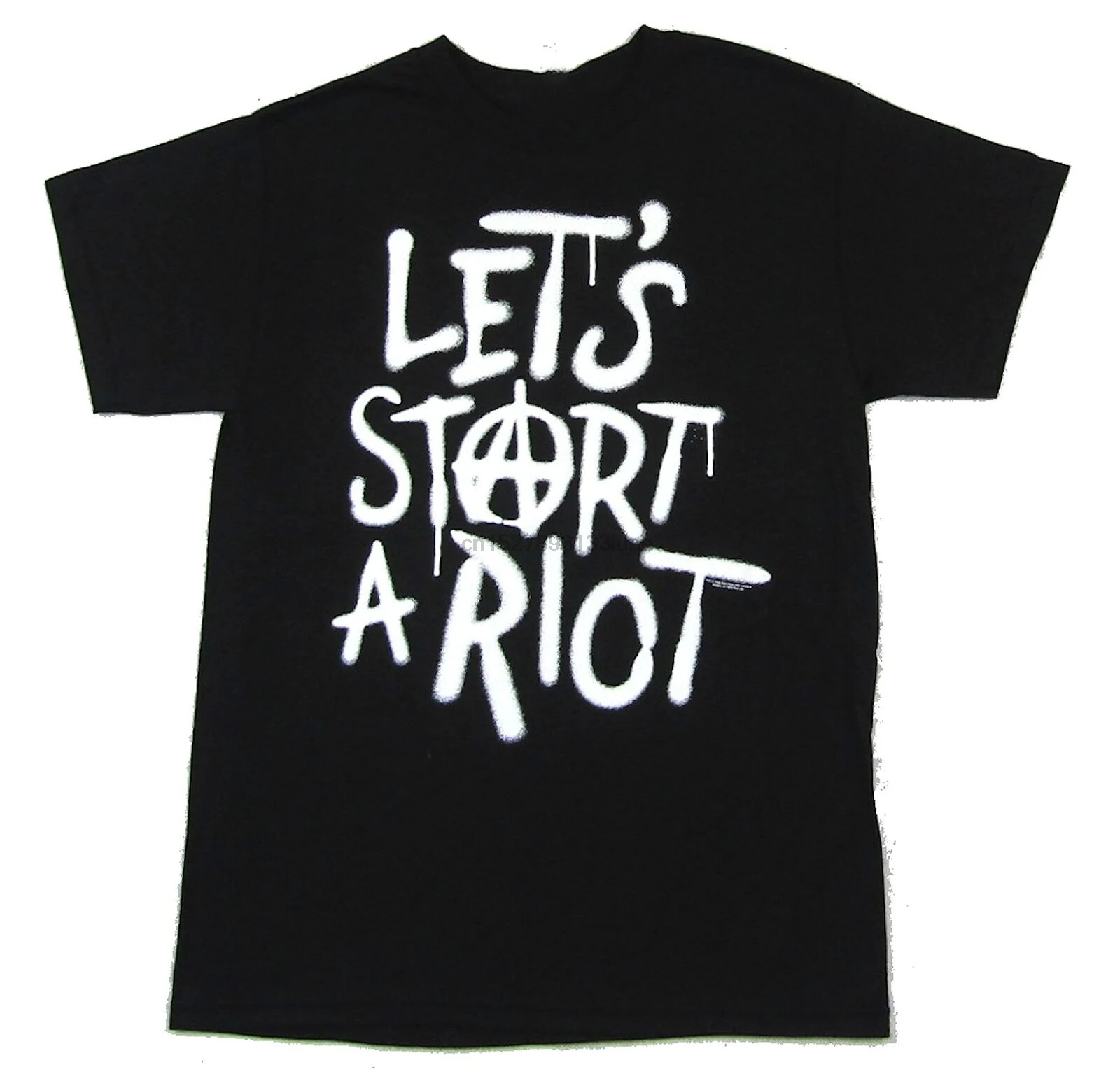 Three Days Grace Spray Let Start A Riot футболка новый официальный 3DG Merch Harajuku John Wick|Футболки| |