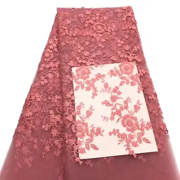 Pink african lace 2019 high quality lace Nigerian ruffed tulle fabric Wedding Dress Embroidery Voile Mesh Lace for cloth CJD003
Pink african lace 2019 high quality lace Nigerian ruffed tulle fabric Wedding Dress Embroidery Voile Mesh Lace for cloth CJD003