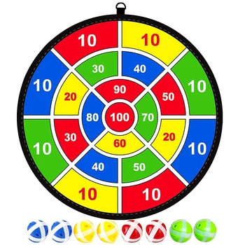 2020 New Children Darts Board Single-sided Dartboard with 8 Balls for Kids Dart Game Family Party Game High Quality
2020 New Children Darts Board Single-sided Dartboard with 8 Balls for Kids Dart Game Family Party Game High Quality