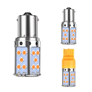 LED Bulb 3030 35SMD Canbus LED Lamp For Car Turn Signal Lights Amber Lighting 12V 24V
LED Bulb 3030 35SMD Canbus LED Lamp For Car Turn Signal Lights Amber Lighting 12V 24V