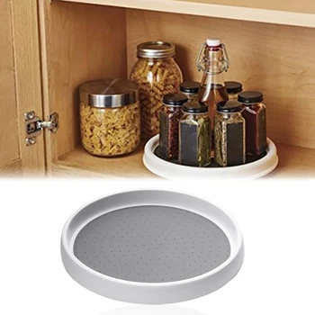 Durable 360 Rotating Round Spice Storage Rack Tray Turntable Home Kitchen Jar Holder Pepper Baking Ingredients
Durable 360 Rotating Round Spice Storage Rack Tray Turntable Home Kitchen Jar Holder Pepper Baking Ingredients