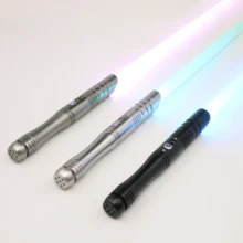 

TXQSABER Upgrade RGB Dueling Lightsaber Blaster Flash On Clash Lock Up Volume Adjustment 12 Kind Of Colors Light Sword Toys