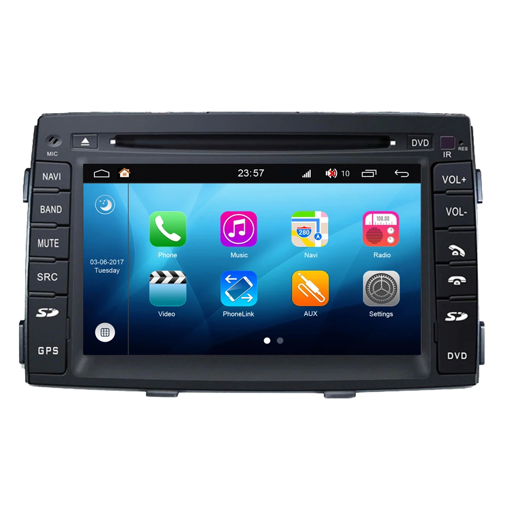 Автомобильный мультимедийный плеер RoverOne S200 Android 8 0 для Kia Sorento 2009 2012 Авторадио DVD