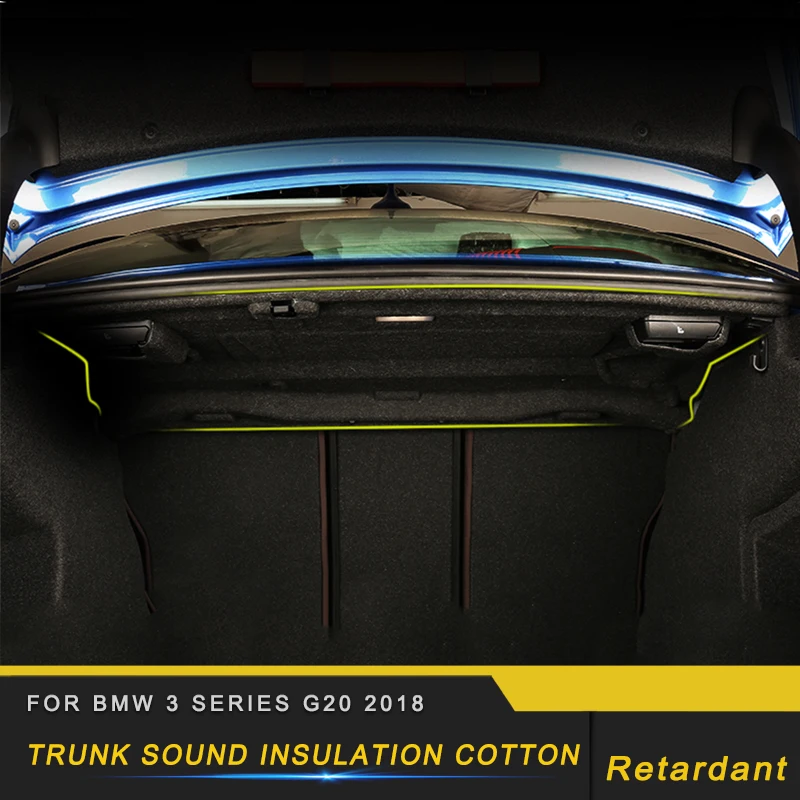 For BMW 3 Series F30 2012-2018 Auto Car Trunk Firewall Mat Pad Cover Deadener Interior Heat Sound Insulation Cotton
For BMW 3 Series F30 2012-2018 Auto Car Trunk Firewall Mat Pad Cover Deadener Interior Heat Sound Insulation Cotton