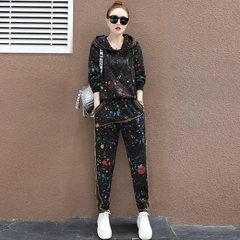 TWO PIECE SET Hoodie Tracksuit Sportwear Women Korean Clothing Sweat Suits Loungewear 2 PIECE Set Autumn Winter Outfits 2pcs PC
TWO PIECE SET Hoodie Tracksuit Sportwear Women Korean Clothing Sweat Suits Loungewear 2 PIECE Set Autumn Winter Outfits 2pcs PC