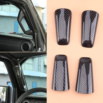 4pcs Carbon Fiber Style A/B Pillar Handle Cover Trim Decor Fit for Jeep Wrangler JL 2018 2019 
4pcs Carbon Fiber Style A/B Pillar Handle Cover Trim Decor Fit for Jeep Wrangler JL 2018 2019