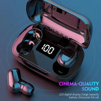 Mini Wireless Bluetooth Headphone TWS Bass Calls To Reject with Charging Box Binaural Walking Single Earpiece
Mini Wireless Bluetooth Headphone TWS Bass Calls To Reject with Charging Box Binaural Walking Single Earpiece