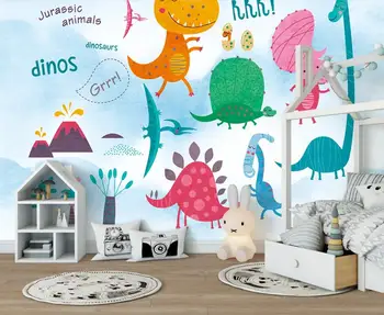 Carton Dinosaur Wallpaper Mural 3d Kids Children Room Wallcoverings for Walls Murals Wall Paper HD Contact Paper Custom
Carton Dinosaur Wallpaper Mural 3d Kids Children Room Wallcoverings for Walls Murals Wall Paper HD Contact Paper Custom