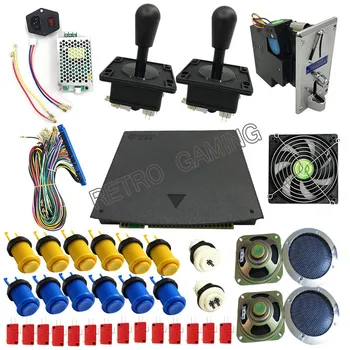 Free shipping 520 in 1 jamma arcade multi games pcb Video arcade cartridges with joystick push button DIY arcade game kit
Free shipping 520 in 1 jamma arcade multi games pcb Video arcade cartridges with joystick push button DIY arcade game kit
