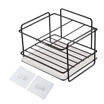 Sponge Drain Storage Rack Holder with Tray Soap Brush Towel Shelf Sink Organizer PXPC
Sponge Drain Storage Rack Holder with Tray Soap Brush Towel Shelf Sink Organizer PXPC