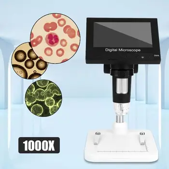 Screen Microscope 1000x ABS Digital Microscope Electron Microscope Durable DM3 8LED Photos Computers Mobile Phones
Screen Microscope 1000x ABS Digital Microscope Electron Microscope Durable DM3 8LED Photos Computers Mobile Phones