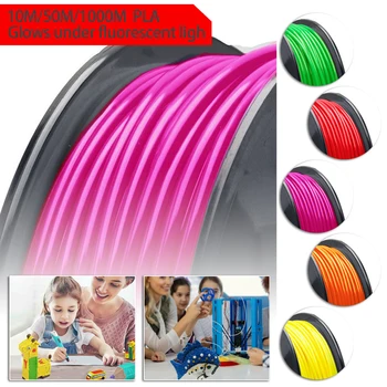 High Quality PLA 3D Filament Printer Filament 1.75mm For MakerBot RepRap 10/50/100m Orange/Red/Rose Red/Green/Yellow
High Quality PLA 3D Filament Printer Filament 1.75mm For MakerBot RepRap 10/50/100m Orange/Red/Rose Red/Green/Yellow
