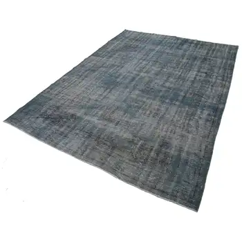 208x312 Cm Blue Handmade Overdyed Rug-7x10 Ft
208x312 Cm Blue Handmade Overdyed Rug-7x10 Ft