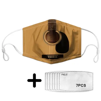 3D Guitar Piano Pattern PM2.5 Mouth Mask Women Men Dust Masks Reusable Outdoor Walking Dust-proof Prevent Health Mask Filters
3D Guitar Piano Pattern PM2.5 Mouth Mask Women Men Dust Masks Reusable Outdoor Walking Dust-proof Prevent Health Mask Filters
