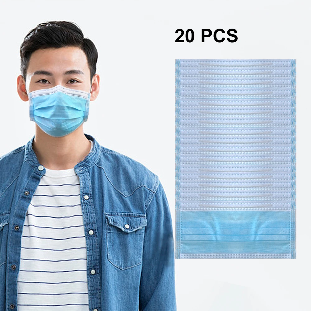 20 - 60 pcs Surgical Medical Protective Mask Disposable Anti Pollution Protection Face Masks Sanitary Safety Mouth caps
20 - 60 pcs Surgical Medical Protective Mask Disposable Anti Pollution Protection Face Masks Sanitary Safety Mouth caps