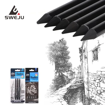 3pcs/6pcs charcoal pencil profesional art sketching drawing painting soft/medium/hard woodless graphite pencil set
3pcs/6pcs charcoal pencil profesional art sketching drawing painting soft/medium/hard woodless graphite pencil set