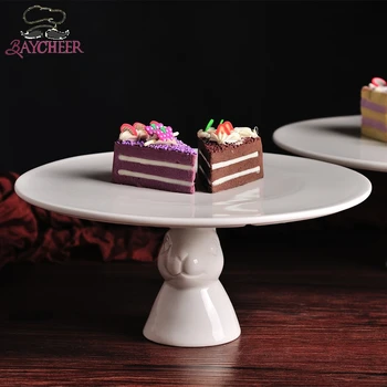 Rabbit Shape Ceramic Fruit Tray Cake Display Stand Dessert Plate Food Server Display Tray Craft Pottery Figurine Decorative Tray
Rabbit Shape Ceramic Fruit Tray Cake Display Stand Dessert Plate Food Server Display Tray Craft Pottery Figurine Decorative Tray
